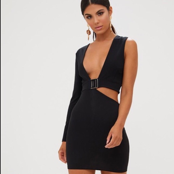 black pretty little thing dress